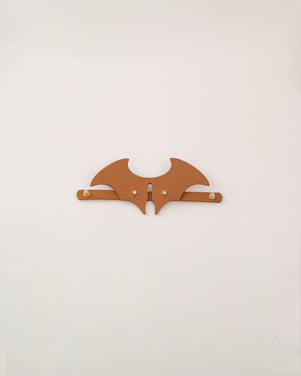 Wings · dog collar or harness · camel leather · INDÓMITO