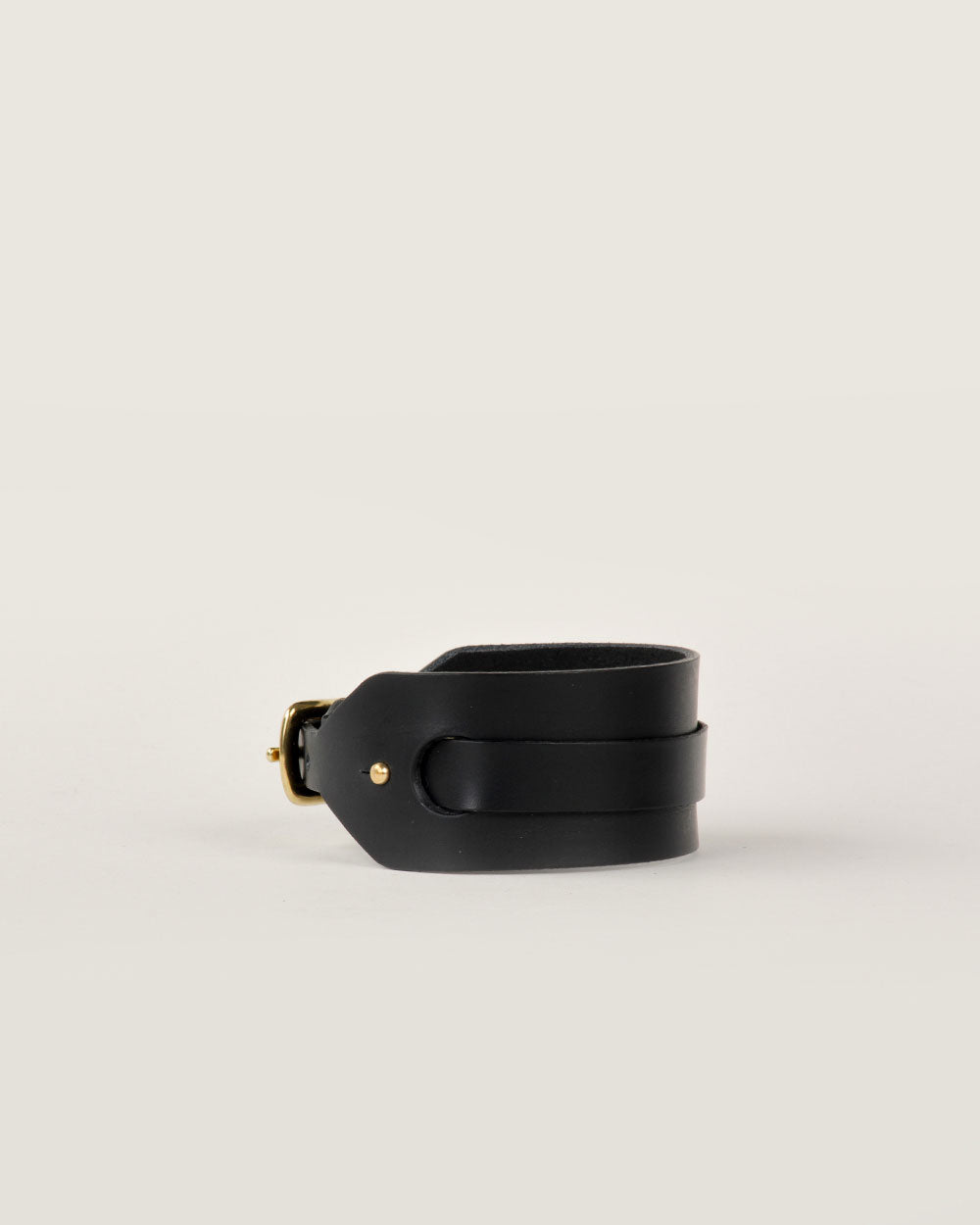 Italian greyhound collar · Whippet · black leather · INDÓMITO