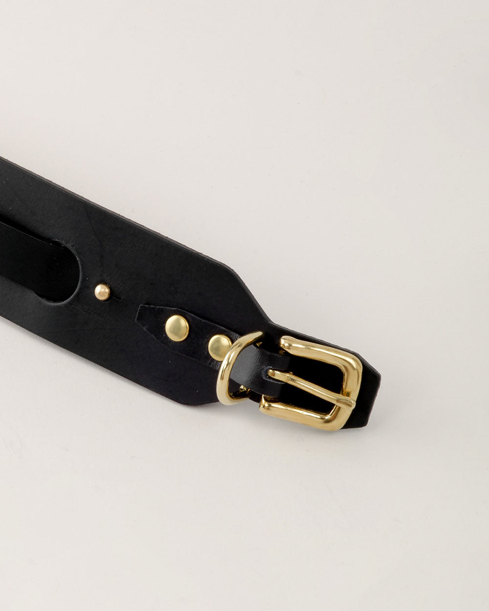 Italian greyhound collar · Whippet · black leather · INDÓMITO