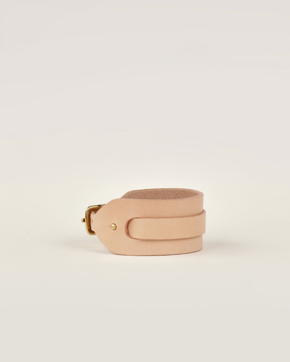 Italian greyhound collar · Whippet · nude leather · INDÓMITO