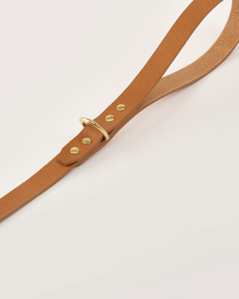 Dog leash · camel leather · INDÓMITO