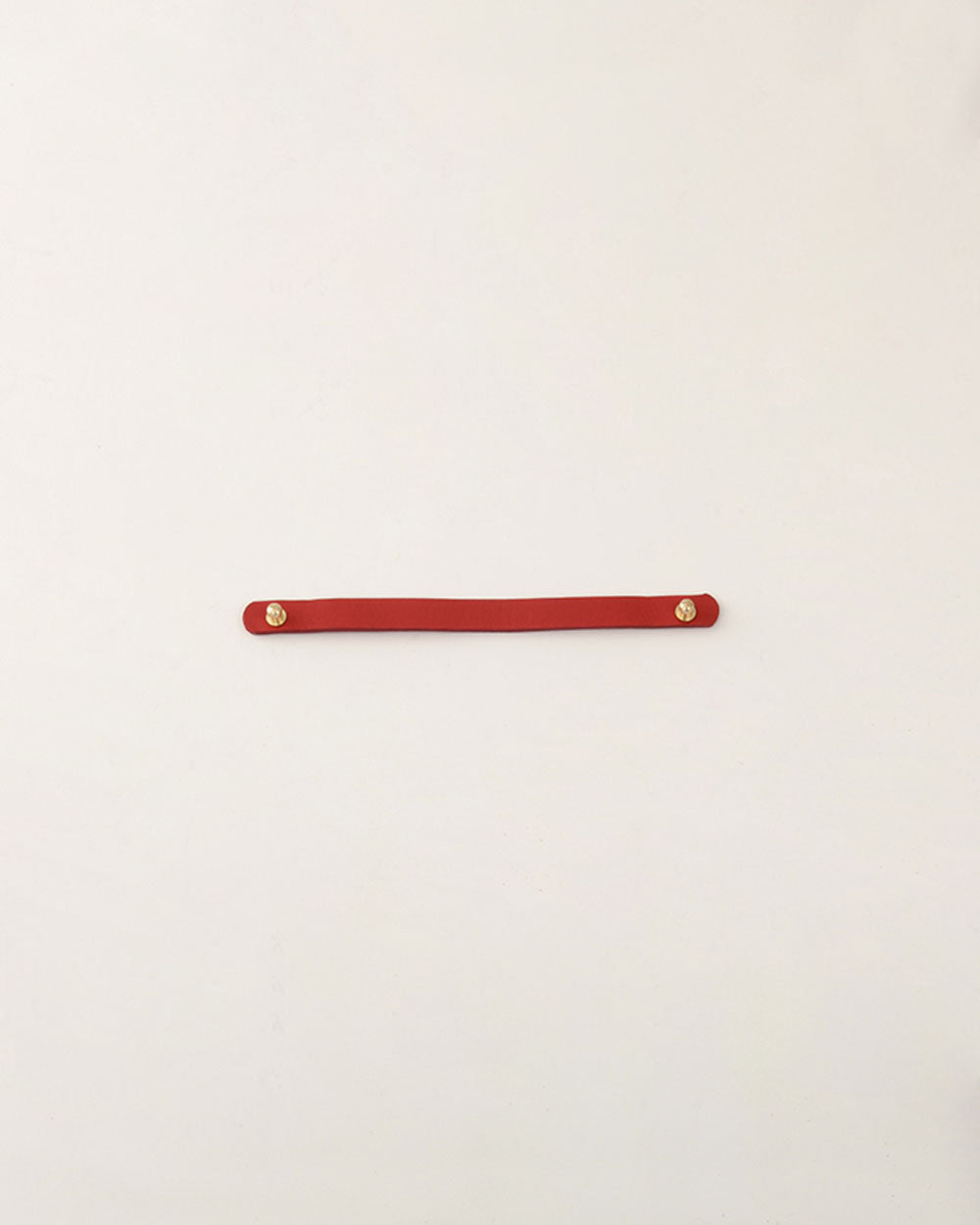 Strip · greyhound dog collar · red leather · INDÓMITO